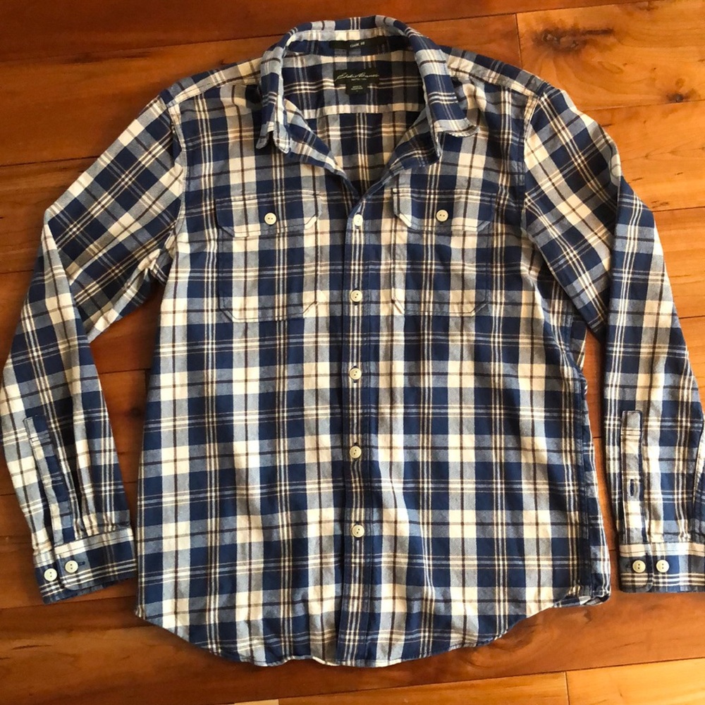 Eddie Bauer Men’s Flannel Shirt - Large